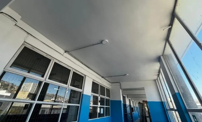 Conservación techumbres Escuela Grecia, foto 4